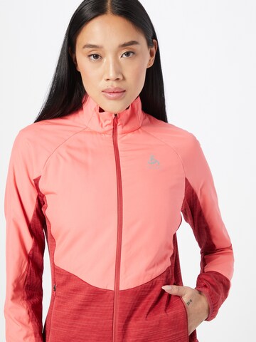 ODLO Athletic Jacket in Red