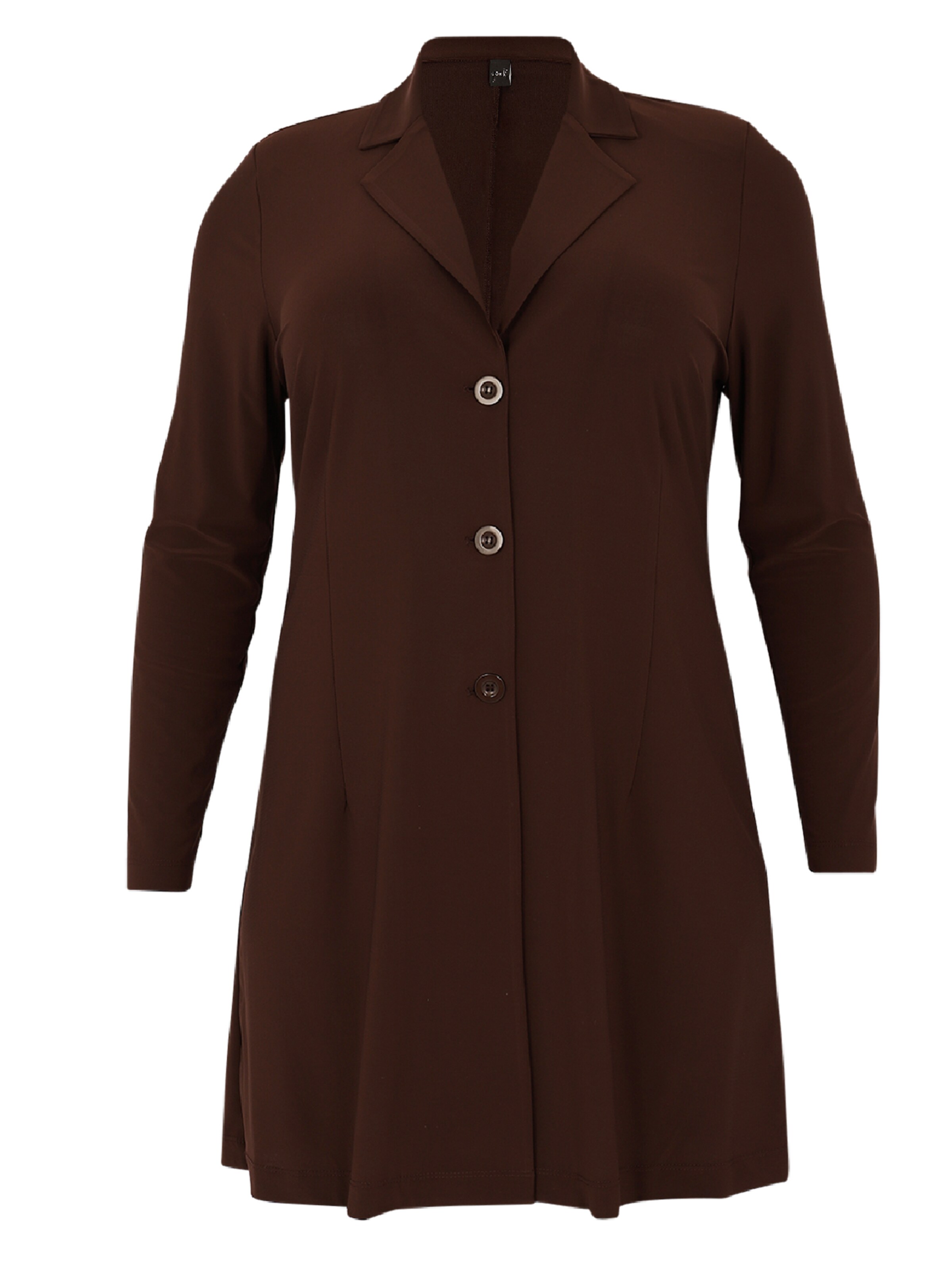 YOEK Blazer 'Dolce' in Brown: front