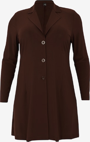 Yoek Blazer 'Dolce' in Brown: front