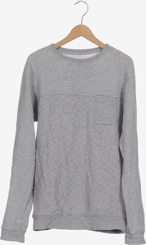 QUIKSILVER Sweatshirt & Zip-Up Hoodie in XS in Grey: front