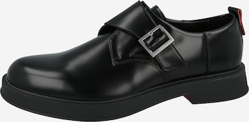 juoda HUGO Loaferai 'Lenner': priekis