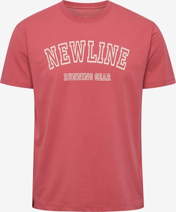 Newline Functioneel shirt in Rood: voorkant