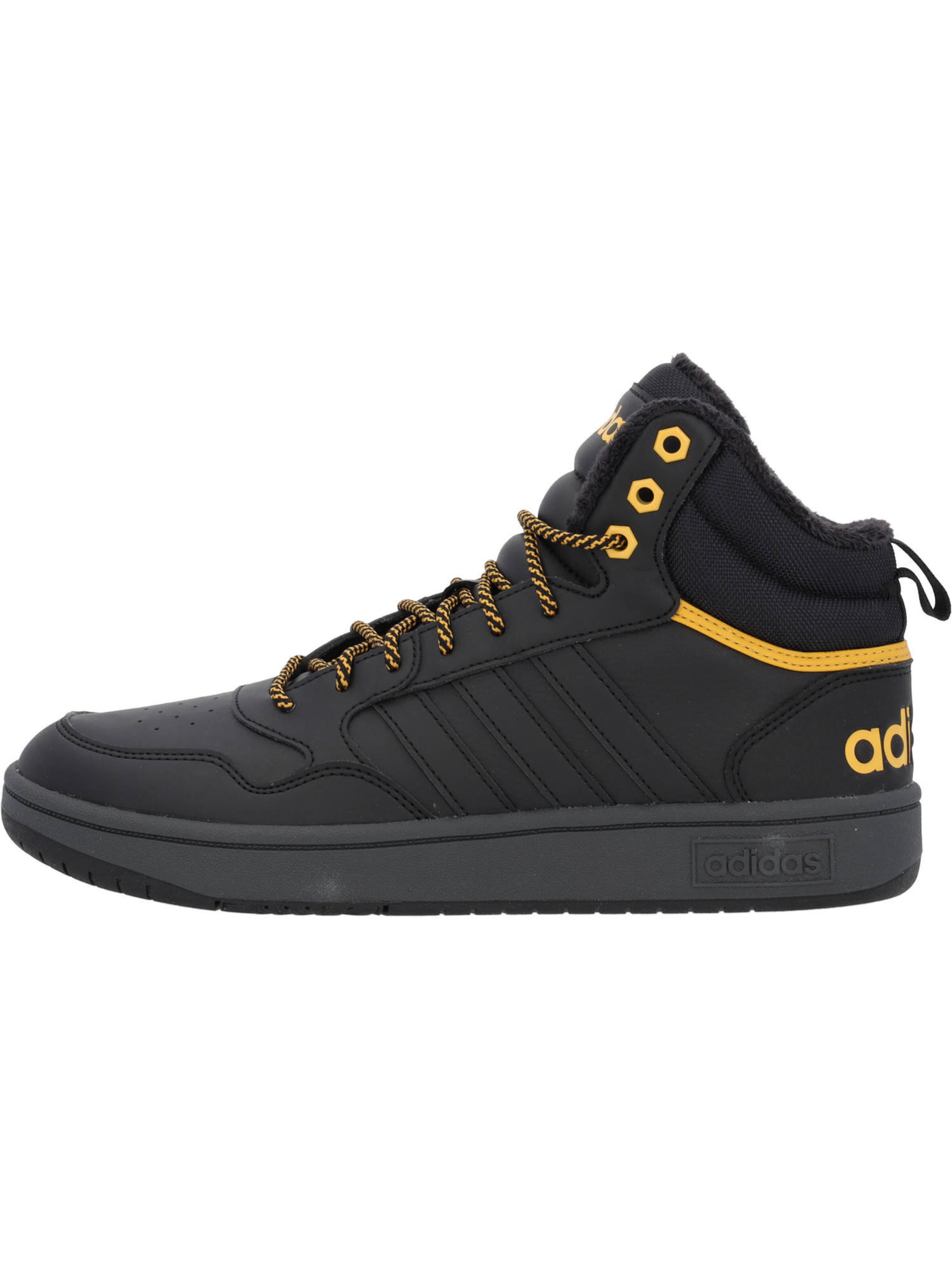 Baskets hautes 'Hoops 3.0' ADIDAS ORIGINALS en noir