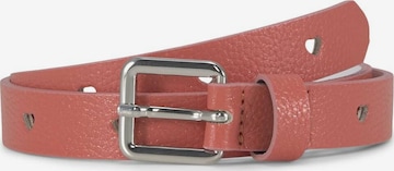 Ceinture TOM TAILOR en rouge : devant