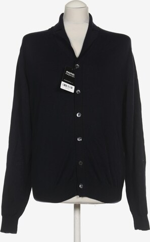 Hackett London Sweater & Cardigan in M in Blue: front