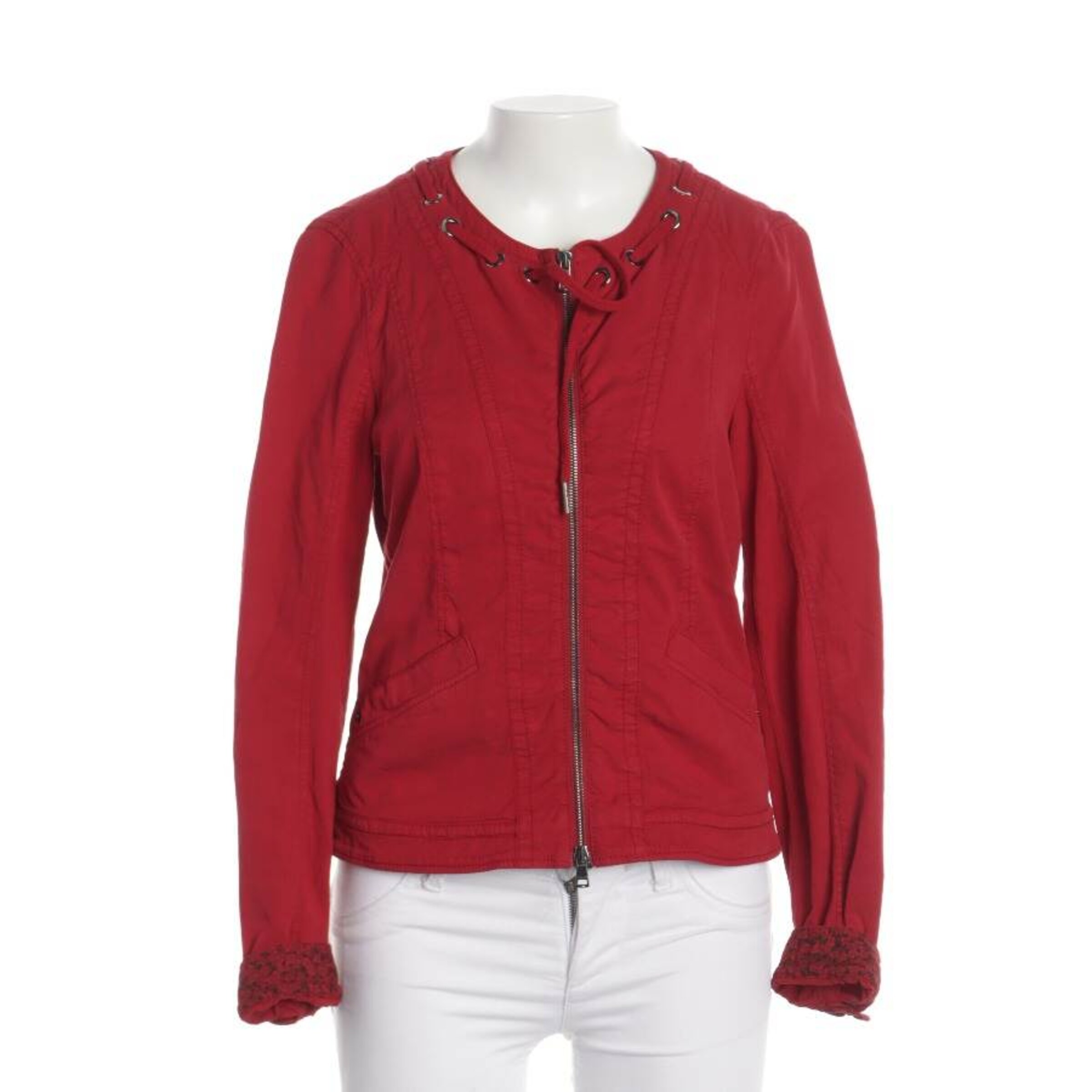 Marc Cain Jacket & Coat in M in Red: front