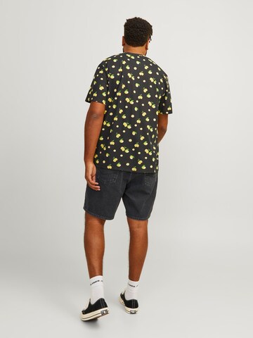 Jack & Jones Plus Loosefit Shorts 'TONY' in Schwarz