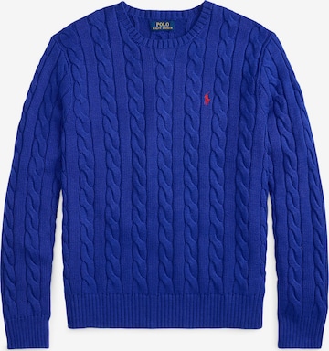 Polo Ralph Lauren Pullover 'DRIVER' in Blau: Vorderseite