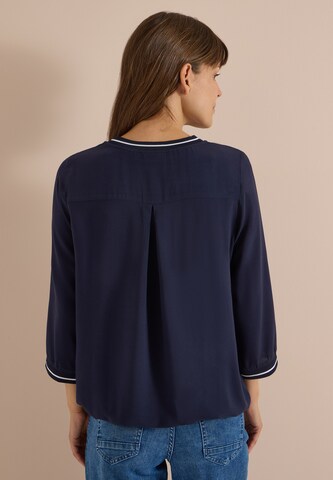 CECIL 3/4-Arm Blusenshirt in Blau