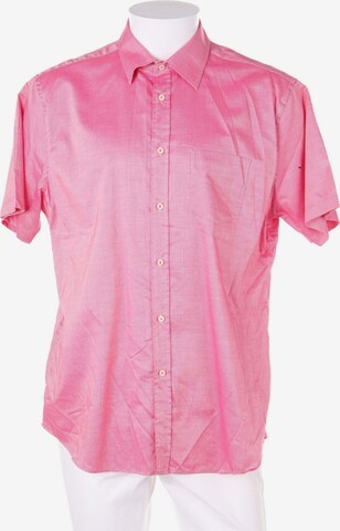 YVES GERARD Button Up Shirt in L in Pink: front