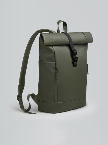 Gaston Luga - Mochila 'Rullen 16' en verde