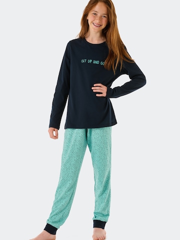 SCHIESSER Pajamas in Blue