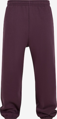 Effilé Pantalon Urban Classics en violet : devant