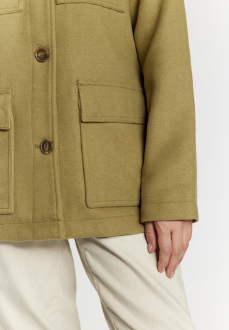 DreiMaster Vintage Демисезонная куртка в Зеленый