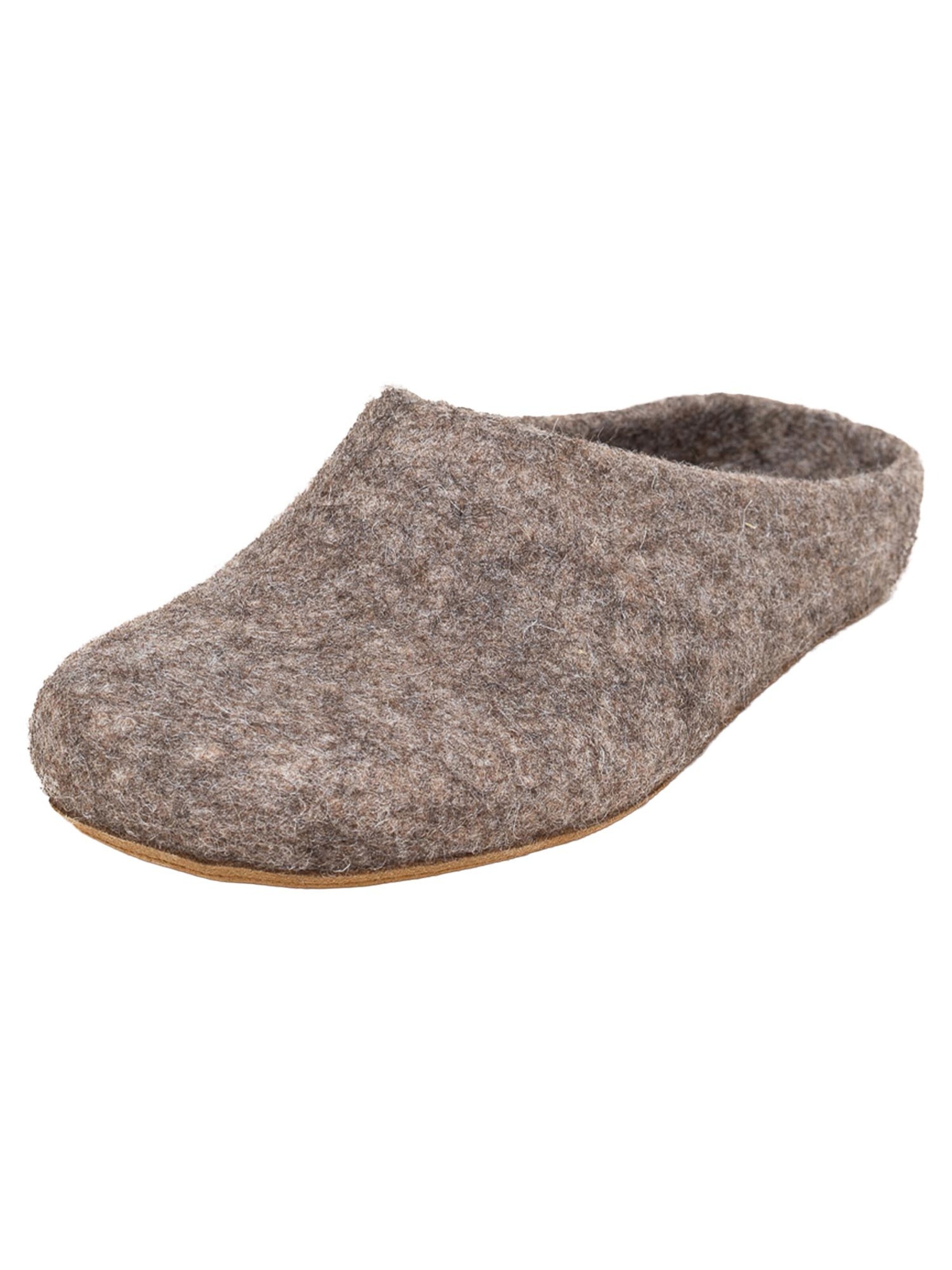 MagicFelt Mules 'Filz' in Brown