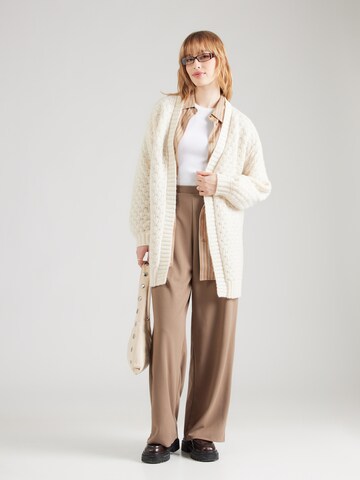 JDY Knit Cardigan 'JDYCELESTE' in Beige