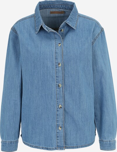 Denim Project Pluus 'MARIA' rohekassinine / sinine teksariie, Tootevaade