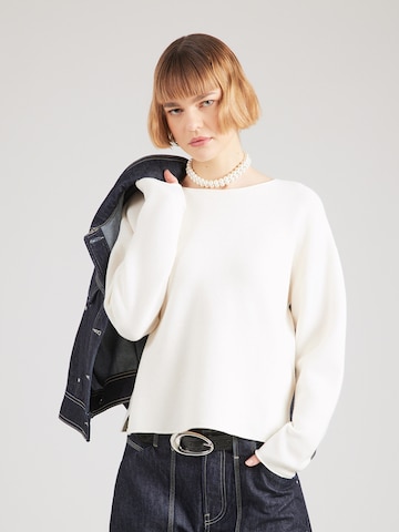 BOSS Свитер 'Fouet' в Белый: спереди