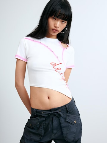 Desigual Shirt in Wit: voorkant