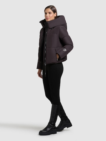 khujo Winter jacket 'Audrey Matt' in Purple