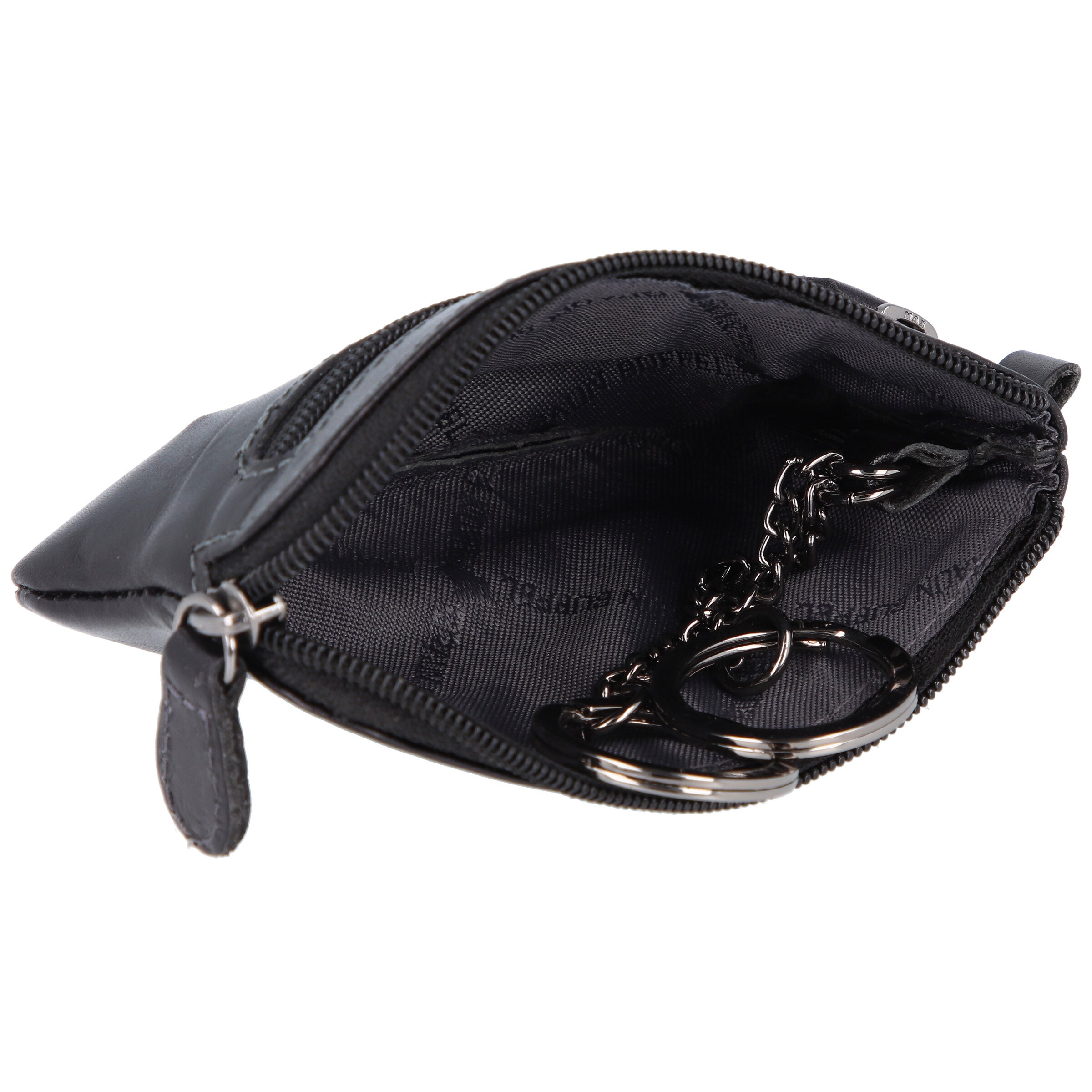 Braun Büffel Key ring 'Arezzo' in Black