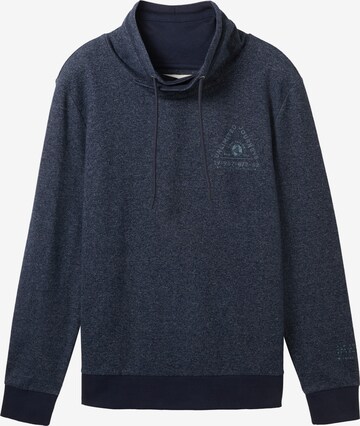 Sweat-shirt TOM TAILOR en bleu : devant