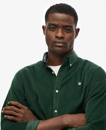 Superdry Regular fit Overhemd in Groen