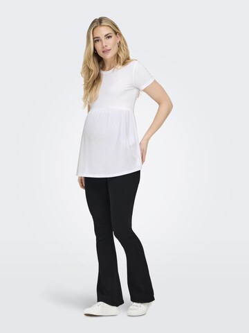 Only Maternity - Camiseta 'OLMMalaya' en blanco