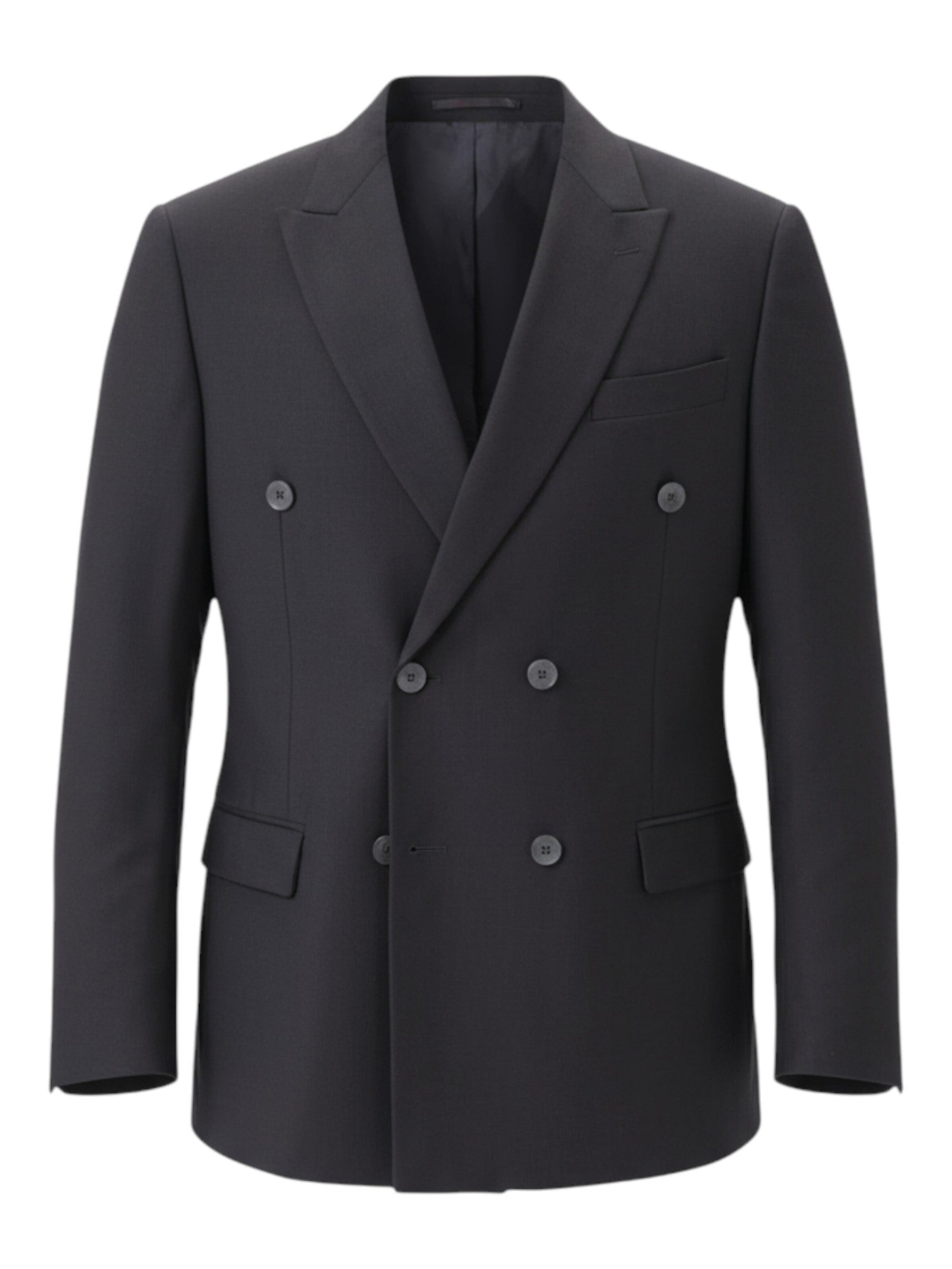 TEESHOPPEN Regular fit Business Blazer in Grey: front