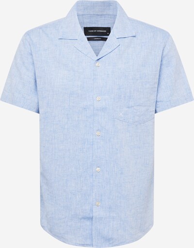 Clean Cut Copenhagen Overhemd 'Giles Bowling' in de kleur Duifblauw, Productweergave