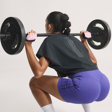 ADIDAS PERFORMANCE Skinny Workout Pants 'Opt' in Purple