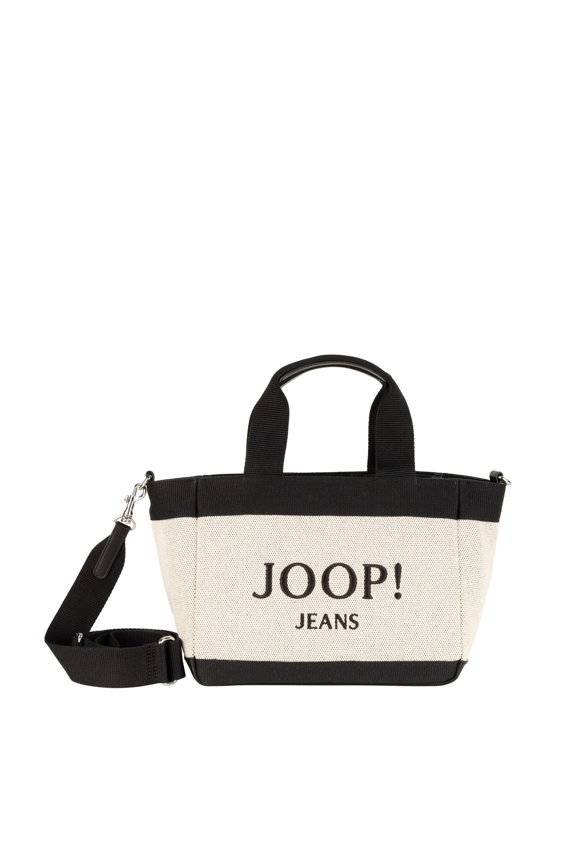 Borsa a mano 'Calduccio Tela Yvette' di JOOP! Jeans in nero: frontale