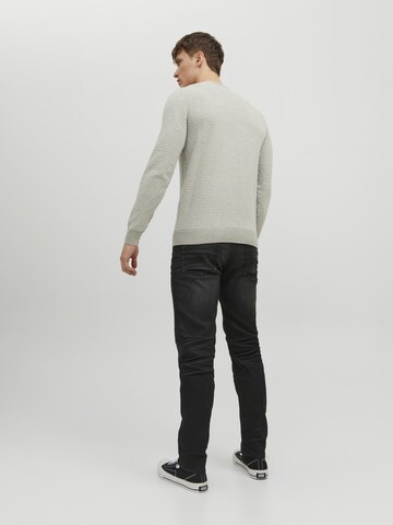 JACK & JONES Pullover 'JJEAtlas' i grå