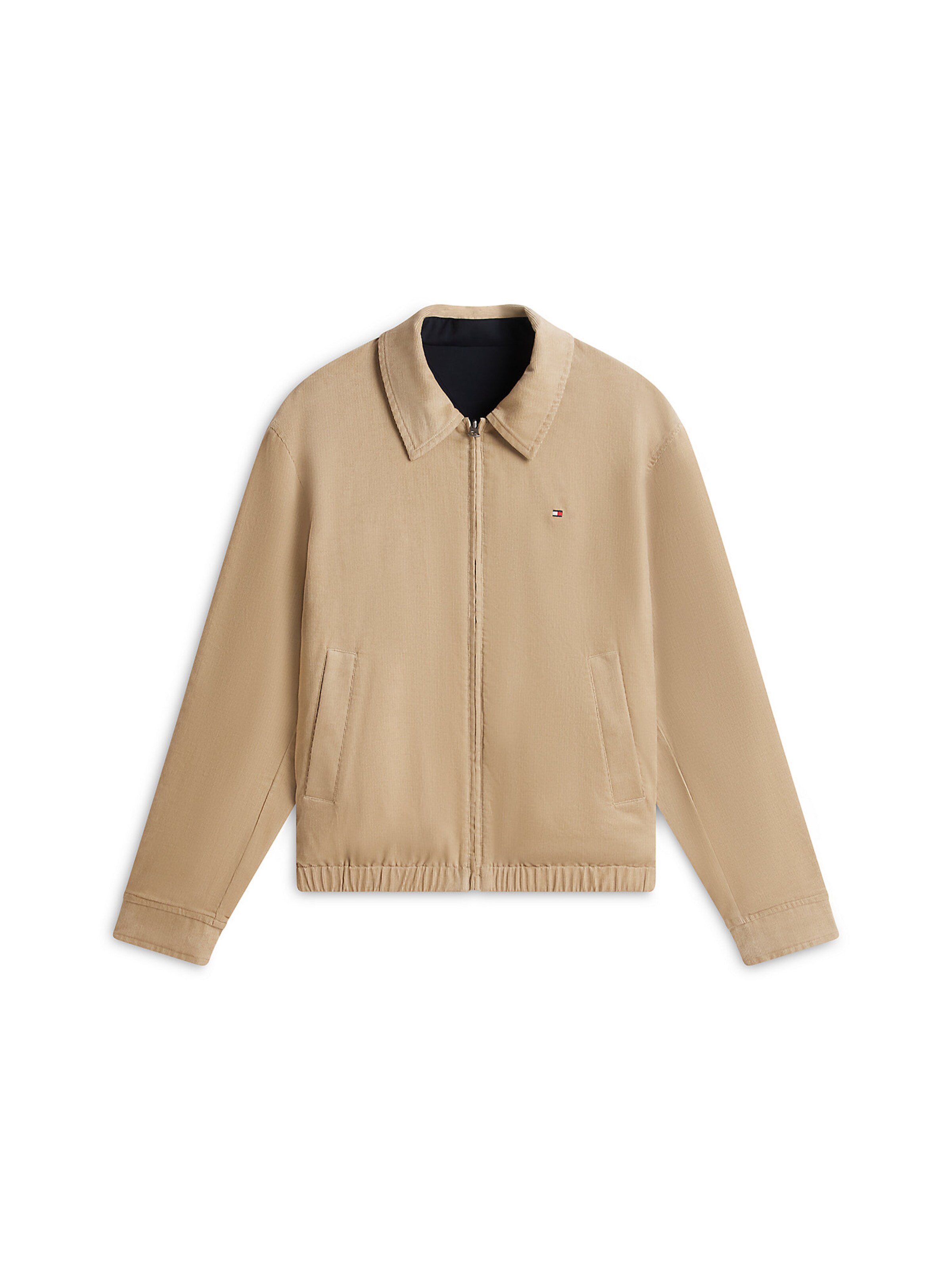 TOMMY HILFIGER Between-season jacket in Beige: front