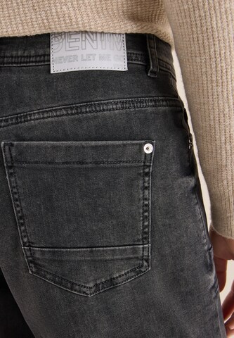 CECIL Loosefit Jeans in Schwarz