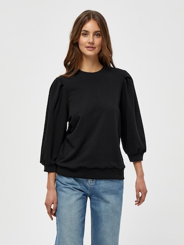 minus Sweatshirt 'Mika' in Zwart: voorkant