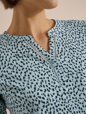 CECIL Bluse 'Lace Tunic' in Grün