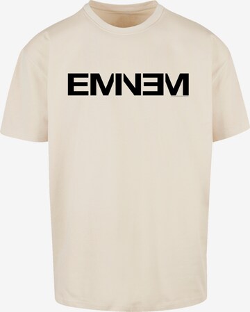 F4NT4STIC Shirt 'Eminem' in Beige: voorkant