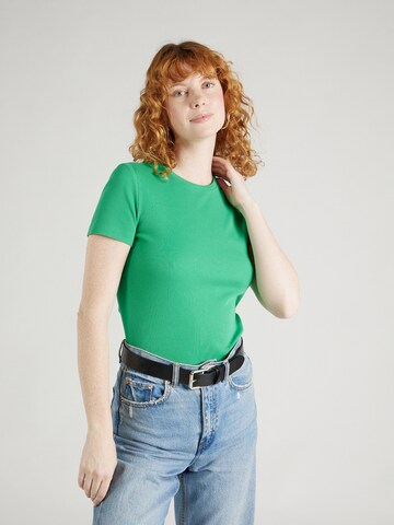 T-shirt ESPRIT en vert : devant