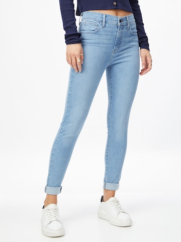 LEVI'S ® Skinny Jeans '720 Hirise Super Skinny' in Blauw: voorkant