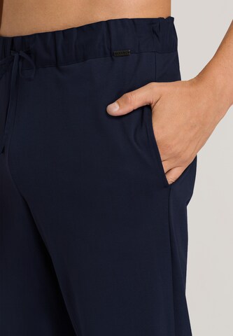 Hanro Pyjamabroek ' Night & Day ' in Blauw