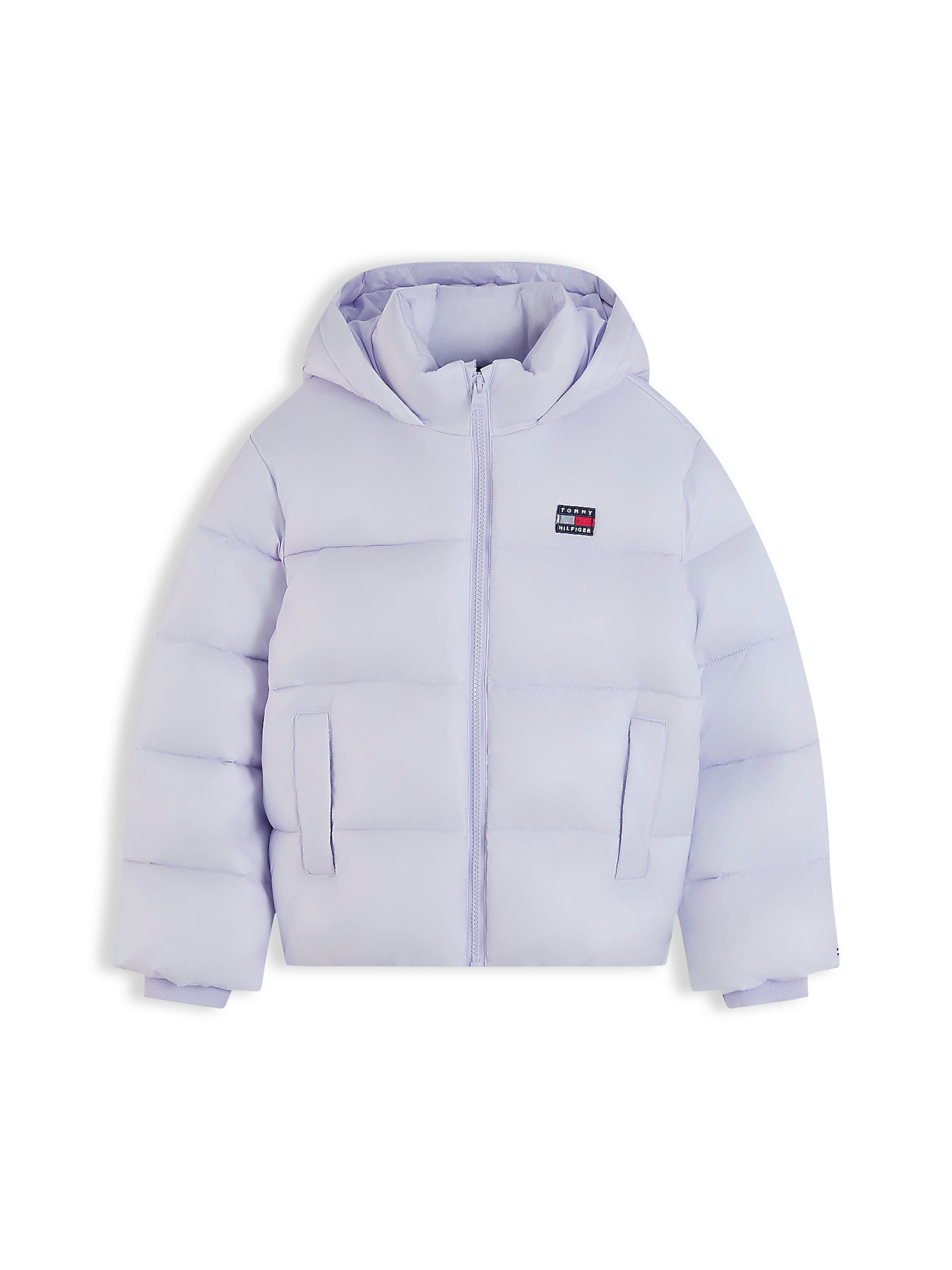 TOMMY HILFIGER Winter jacket 'Heritage' in Purple: front