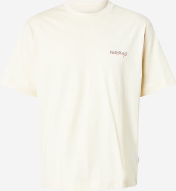 JACK & JONES Shirt 'JORBOSTON' in White: front