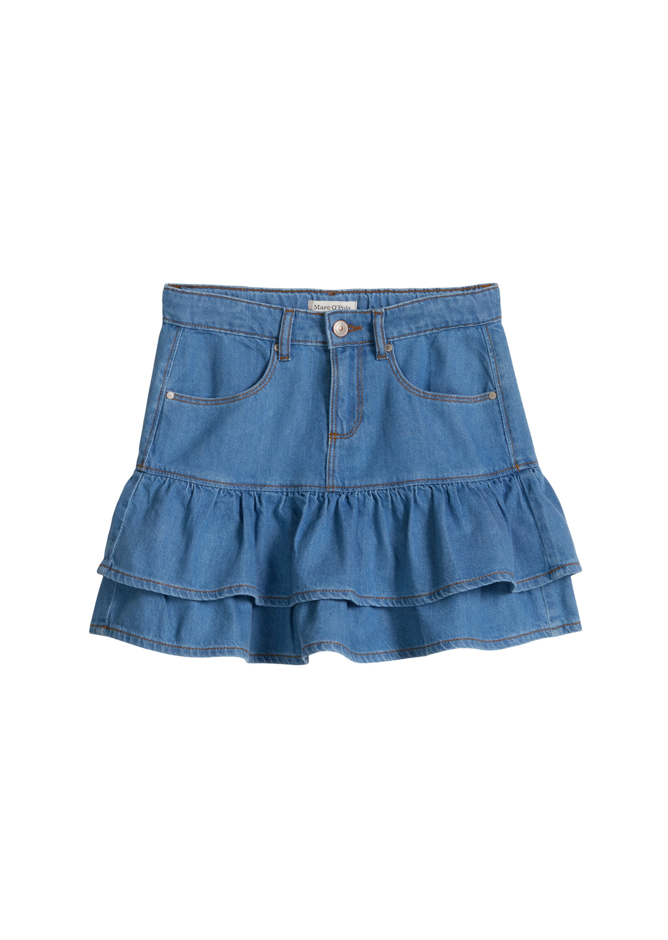 Marc O'Polo Rok in Blauw: voorkant
