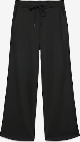 VERO MODALoosefit Hlače 'VMEVA' - crna boja: prednji dio