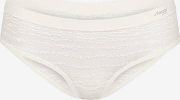 SLOGGI Retro Panty ' Blue FREE Evolve ' in Weiß: Vorderseite