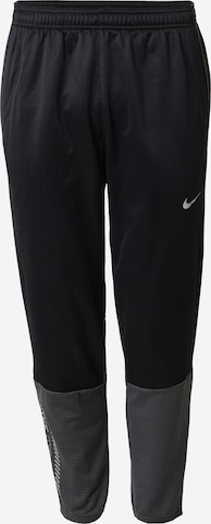 juoda NIKE Siaurėjantis Sportinės kelnės 'CHLNGR': priekis