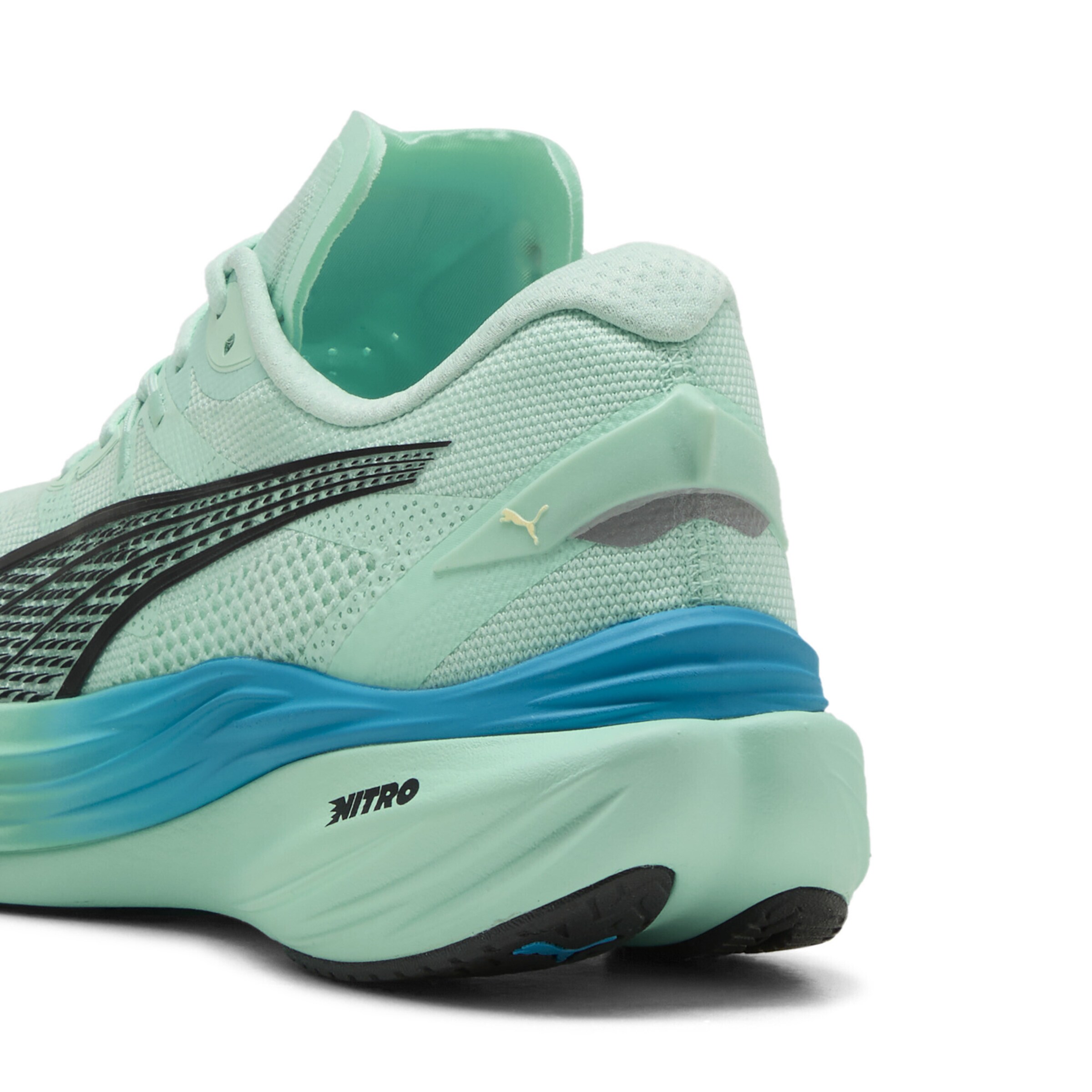 Chaussure de course 'Deviate Nitro™ 3' PUMA en vert