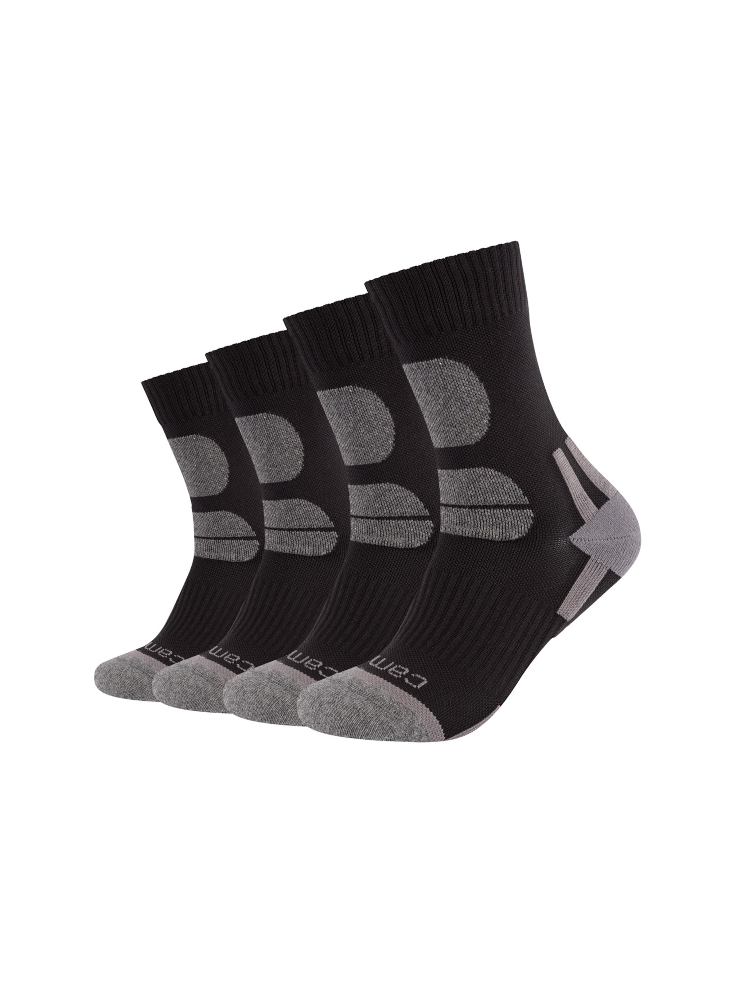 camano Socks in 35-38 in Grey / mottled grey / Black, Item view