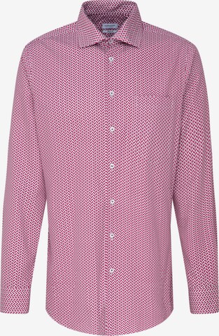 SEIDENSTICKER Slim Fit Hemd in Pink: predná strana